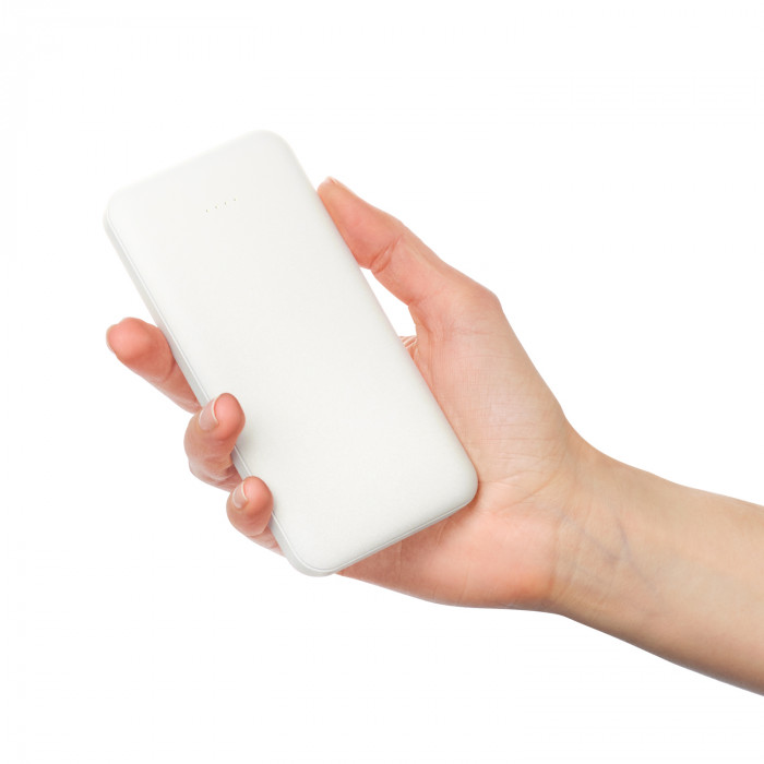 Внешний аккумулятор Элари Плюс (Elari Plus) 10000 mAh, белый