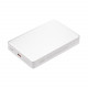 Внешний аккумулятор Атлантис Плюс PD (Atlantis PD Plus) 10000mAh с функцией беспроводной зарядки 15W, серебряный