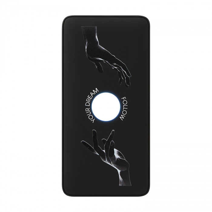 Внешний аккумулятор с подсветкой Анкор Плюс PD (Ancor PD Plus) 20000 mAh, черный