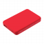 Внешний аккумулятор Ларго PD (Largo PD) 5000mAh с функцией беспроводной зарядки 15W, красный Внешний аккумулятор Ларго PD (Largo PD) 5000mAh с функцией беспроводной зарядки 15W, красный