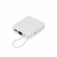 Внешний аккумулятор с подсветкой Риттер PD (Ritter PD) 10000mAh с функцией беспроводной зарядки 15W, белый