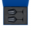 Подарочный набор 2 бокала для вина Сапфир (Sapphire) в синей коробке Подарочный набор 2 бокала для вина Сапфир (Sapphire) в синей коробке