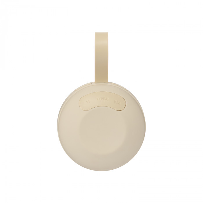 Беспроводная колонка Сэнд (Sand) 900 mAh, бежевая