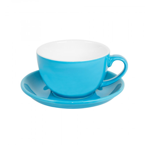 Чайная/кофейная пара CAPPUCCINO, голубой, 260 мл, фарфор Чайная/кофейная пара CAPPUCCINO, голубой, 260 мл, фарфор