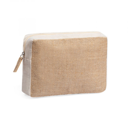 Косметичка RINGOK, бежевый, 20 x 15 x 6 см, джут/хлопок 290г/м2. Косметичка RINGOK, бежевый, 20 x 15 x 6 см, джут/хлопок 290г/м2.