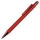 Ручка шариковая FACTOR COLOR со стилусом, красный, металл, пластик, софт-покрытие