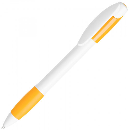 X-5, ручка шариковая, желтый/белый, пластик X-5, ручка шариковая, желтый/белый, пластик
