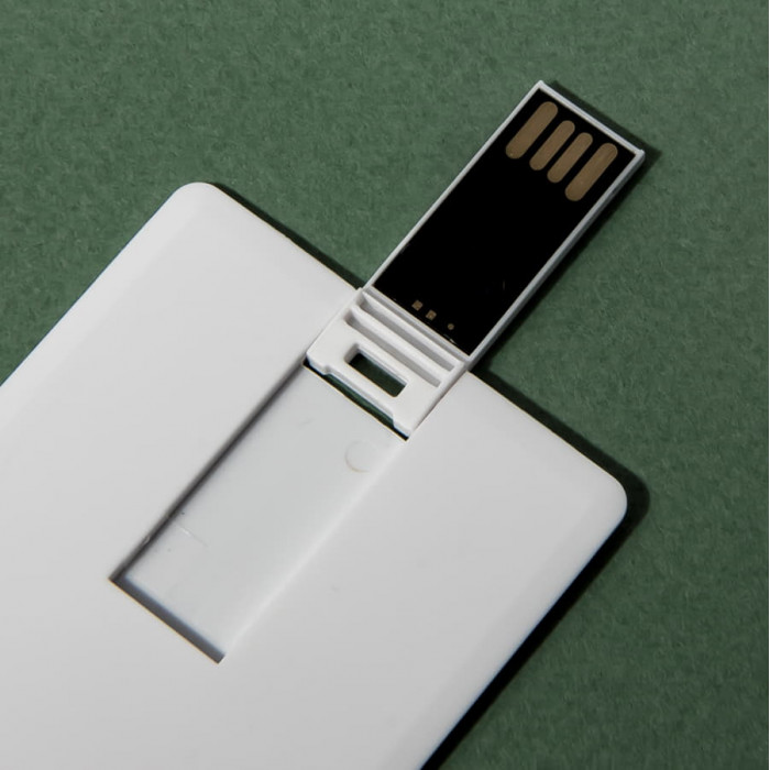 USB flash-карта CARD (8Гб), 8,4х5,2х0,2 см, пластик