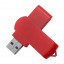 USB flash-карта SWING (16Гб), красный, 6,0х1,8х1,1 см, пластик