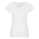 Футболка женская “Lady Fit Original T“, белый 2XL, 100% х/б, 140 г/м2