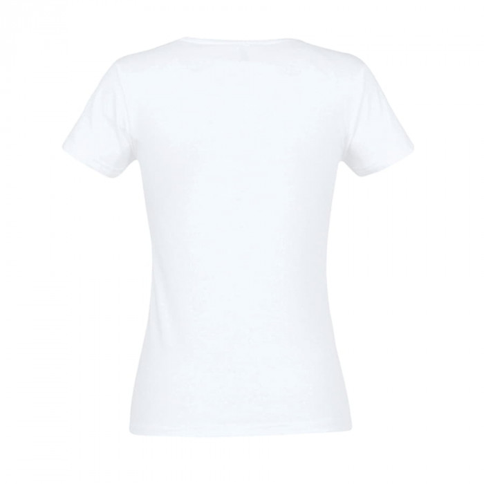 Футболка женская MISS, белый, S, 100% хлопок, 150 г/м2
