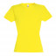 Футболка MISS 2XL лимонный 100% хлопок 150, г/м2