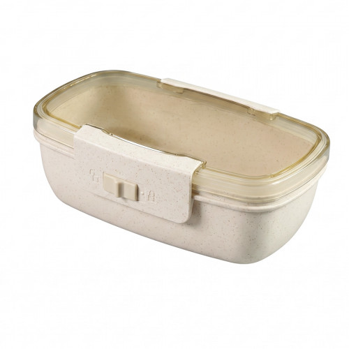 Ланч-бокс  HARVY, 650 мл, 19 x 13 x 7,5 см, бежевый