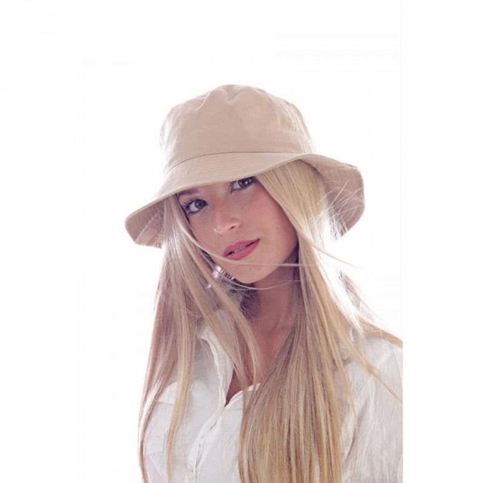 Панама BUCKET COTTON, белый, 100% хлопок, 180 г/м2