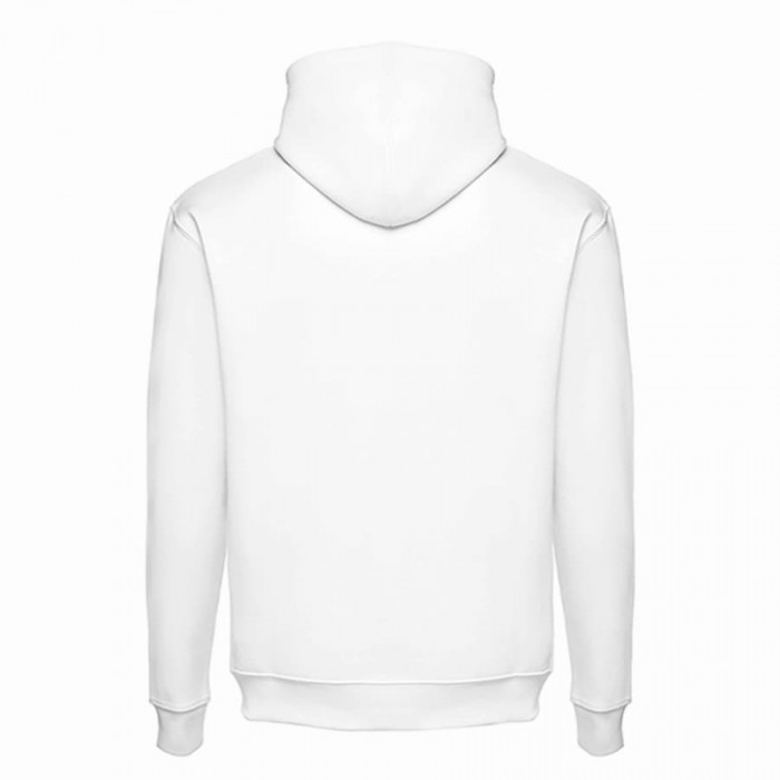 Толстовка мужская с капюшоном PHOENIX, белый, XS, 50% хлопок, 50% полиэстер, плотность 320 г/м2