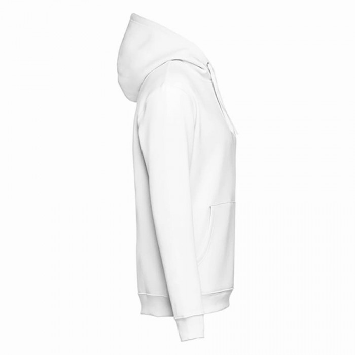 Толстовка мужская с капюшоном PHOENIX, белый, XS, 50% хлопок, 50% полиэстер, плотность 320 г/м2