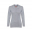 Рубашка-поло женская BERN WOMEN, д/р, серый меланж, 2XL, 85% хлопок, 15% вискоза, плотность 210 г/м2 Рубашка-поло женская BERN WOMEN, д/р, серый меланж, 2XL, 85% хлопок, 15% вискоза, плотность 210 г/м2