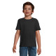 Футболка детская IMPERIAL KIDS, черный, 4 года, 100% хлопок, 190г/м2