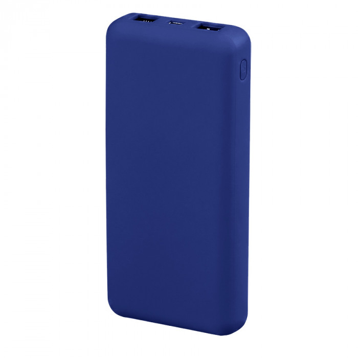 Набор подарочный BLISS: ежедневник, ручка и power bank в коробке  с ложементом