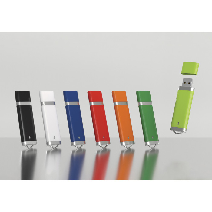 Флеш-карта USB 8GB Абсолют, белая#