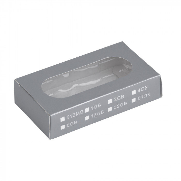 Флеш-карта USB 8GB Абсолют, белая#