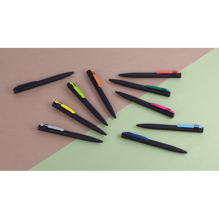 Ручка шариковая Lip, покрытие soft touch