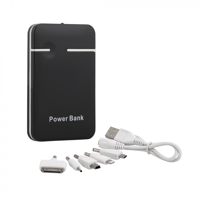Зарядное устройство Кругосветка 5000 mAh, черный#