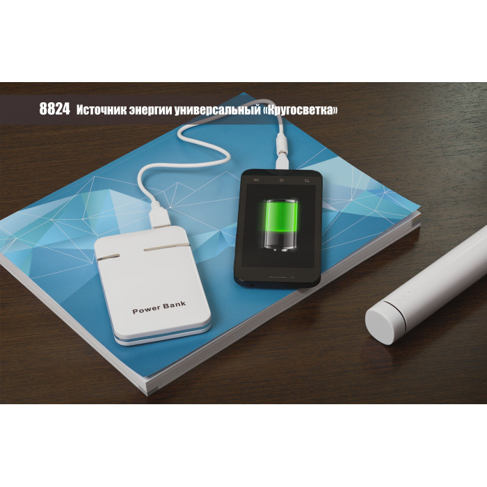 Зарядное устройство Кругосветка 5000 mAh, черный#