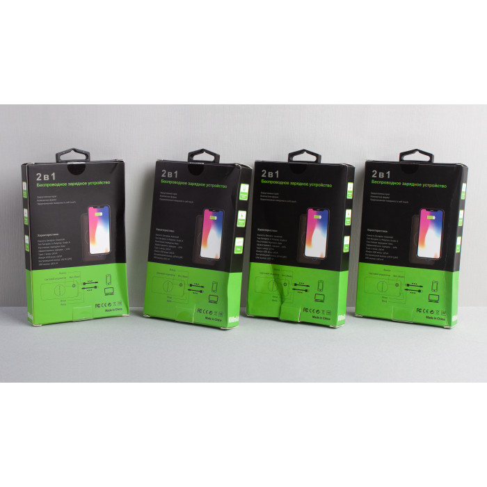 Беспроводное зарядное устройство Fast SOFTTOUCH, 6000 mAh