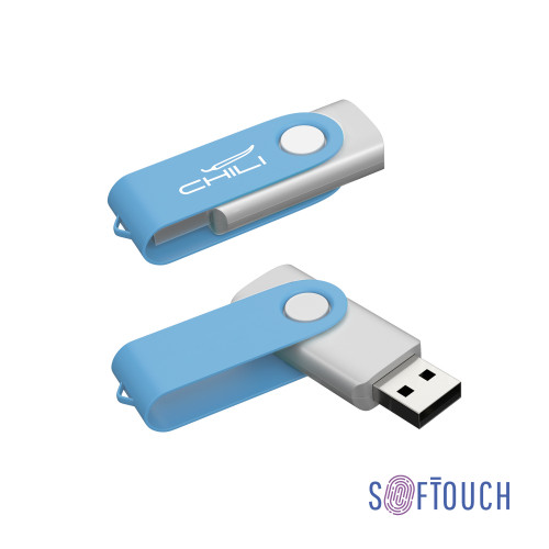 Флеш-карта Vostok, объем памяти 16GB, покрытие soft touch#