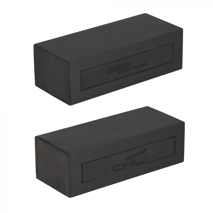 Набор зарядное Theta 4000 mAh + флеш-карта Vostok 16Гб  в футляре, голубой, покрытие soft touch