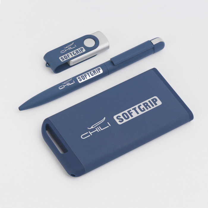 Флеш-карта Vostok SOFTGRIP 16 Гб, покрытие softgrip