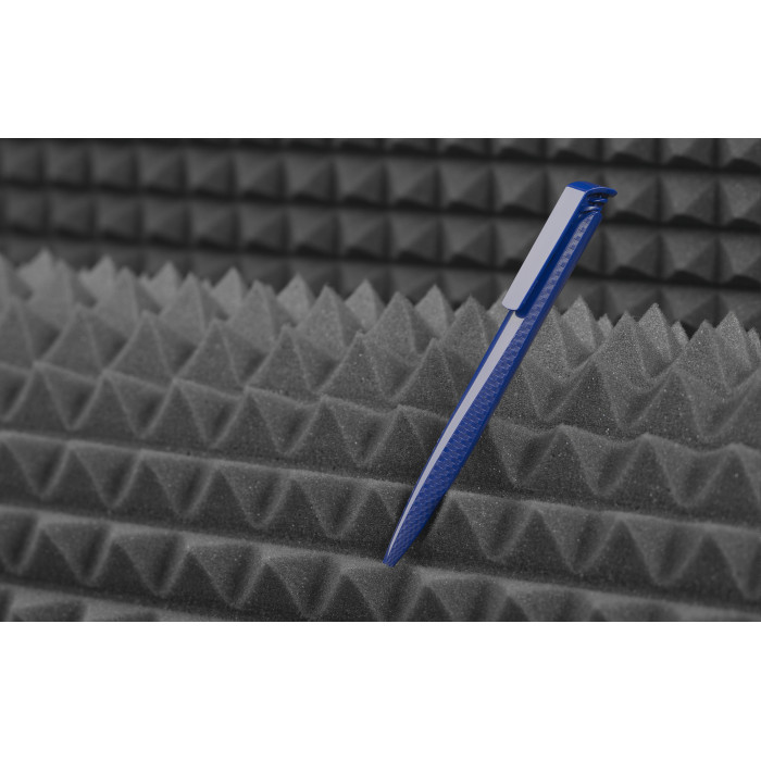 Ручка шариковая TRIAS CARBON, белый