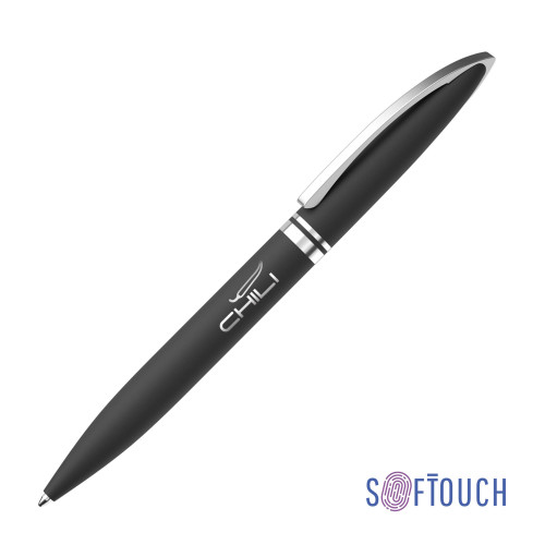 Ручка шариковая Rocket, покрытие soft touch