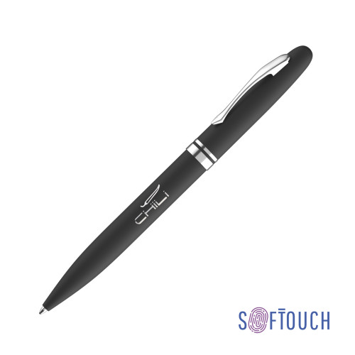 Ручка шариковая Moon, покрытие soft touch