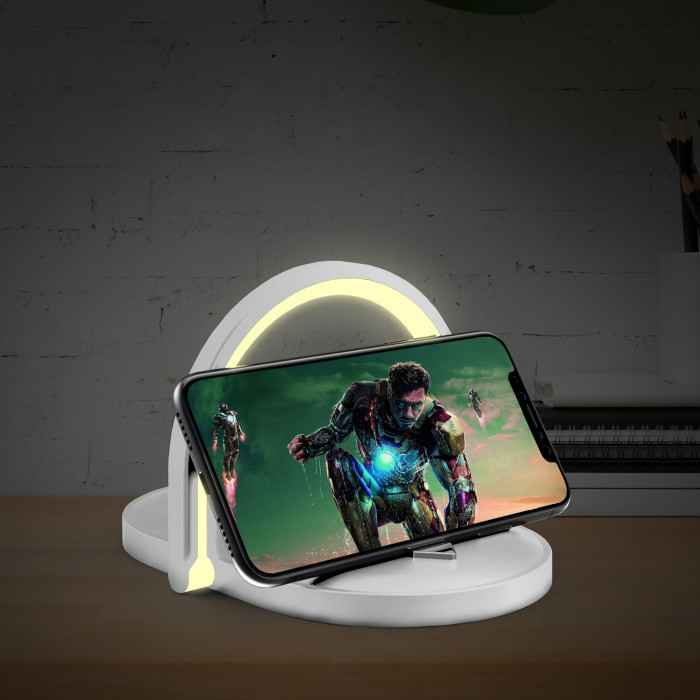 Лампа складная с беспроводным (15W) зарядным устройством Sky Light