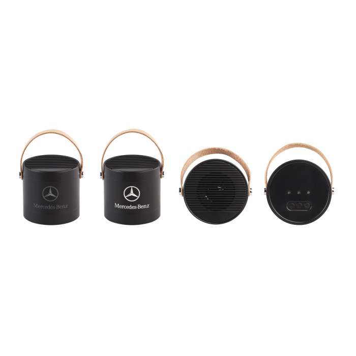 Настольная беспроводная (15W) зарядная станция Blacksmith с bluetooth колонкой с подсветкой логотипа