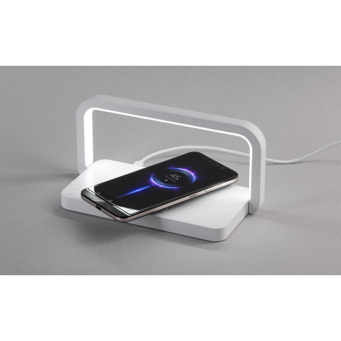 Лампа складная Smart Light с беспроводным (10W) зарядным устройством и подставкой для смартфона