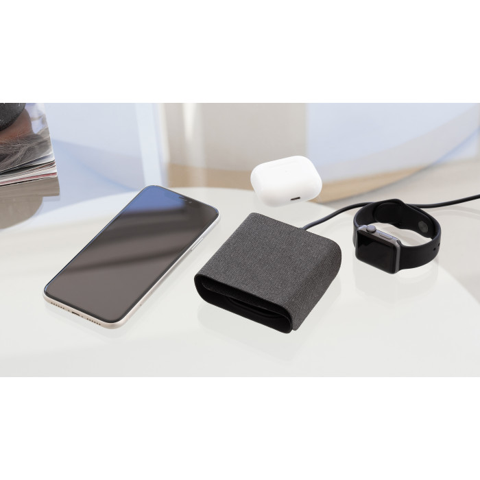Складная беспроводная (15W) зарядная станция Magic Case с MagSafe для смартфона, часов и наушников