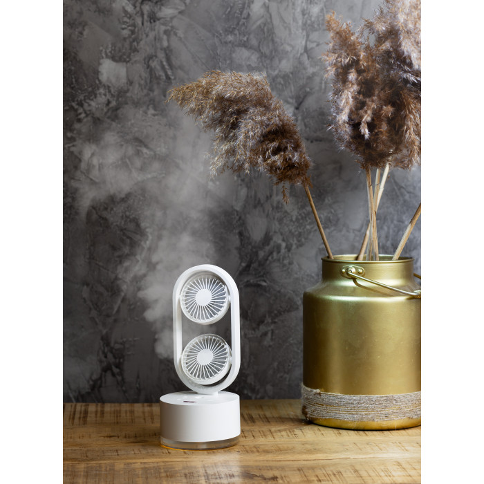 Портативный увлажнитель воздуха Smart Wind с двумя вентиляторами