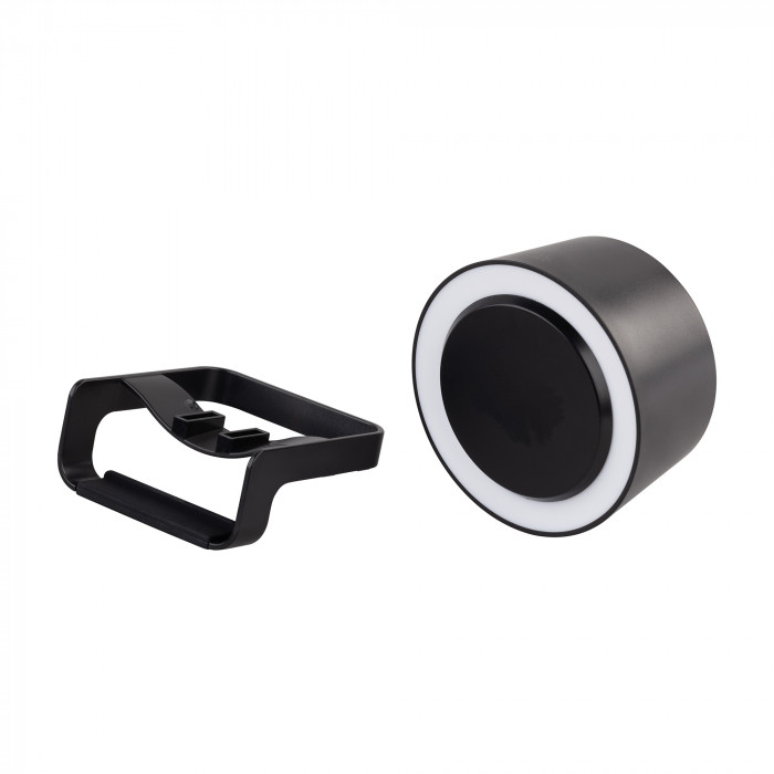 Bluetooth колонка-подставка Smart Loud с беспроводным (10W) зарядным устройством, лампой и подсветкой логотипа