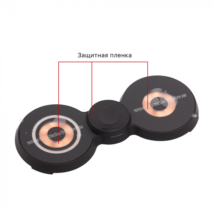 Беспроводная (15W) зарядная станция Cheb с прозрачным корпусом и MagSafe