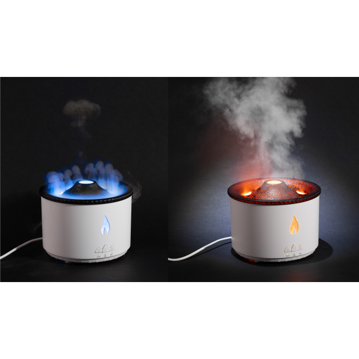 Увлажнитель воздуха Smart Volcanoс пультом ДУ,  функцией ароматерапии и интерьерной подсветкой