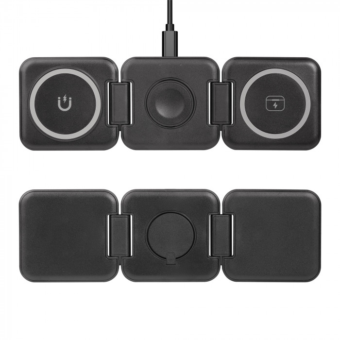 Складная беспроводная (15W) зарядная станция Flip с MagSafe