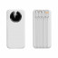 Зарядное устройство Phantom 10000 mAh с 4мя встроенными кабелями и цифровым индикатором заряда