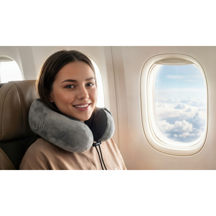 Подушка Cloud для путешествий в футляре