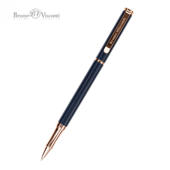 РУЧКА "VENEZIA CLASSICO" ШАРИКОВАЯ, СИНИЙ МЕТАЛЛИЧЕСКИЙ КОРПУС 1,0 ММ, СИНЯЯ