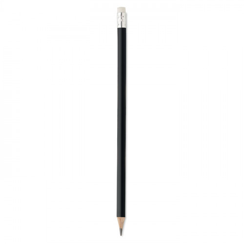 Natural pencil with eraser