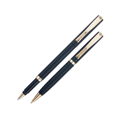 Набор Pierre Cardin PEN&PEN: ручка шариковая + роллер. Цвет - черный. Упаковка Е. Набор Pierre Cardin PEN&PEN: ручка шариковая + роллер. Цвет - черный. Упаковка Е.