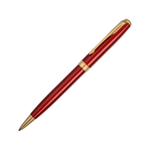 Ручка шариковая Parker модель SON13 RED GT BP F.BLK GB, красный/золотистый Ручка шариковая Parker модель SON13 RED GT BP F.BLK GB, красный/золотистый